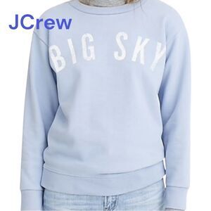 J.Crew Light Blue Big Sky' Sweatshirt
